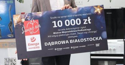 Nagrody z akcji Świeć się z Energą trafiły do potrzebujących